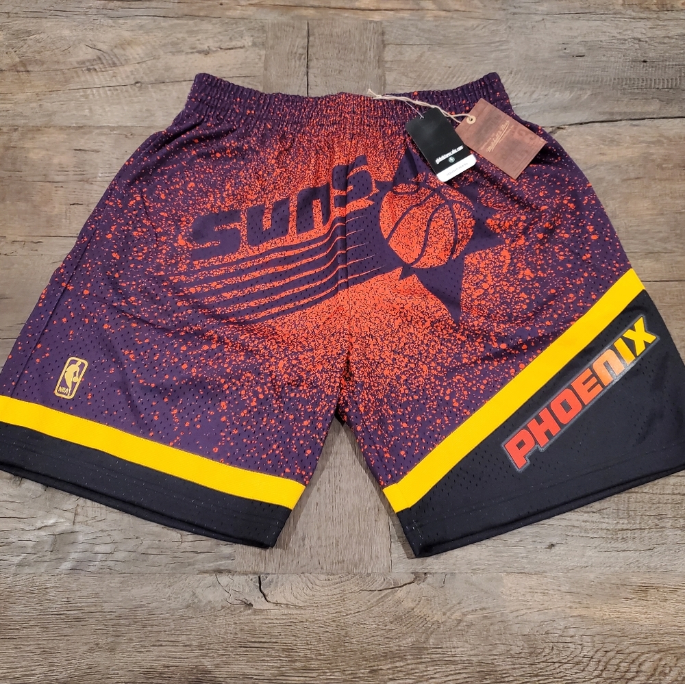 MITCHELL AND NESS PHOENIX SUNS SWINGMAN SHORTS MENS